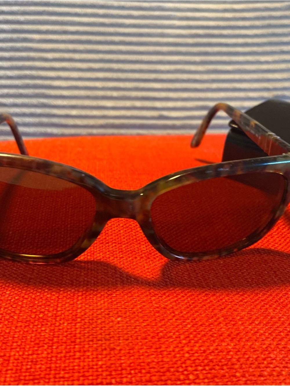 Persol PO2951-S Sunglasses; Havana Tortoise, 55mm; Gently Used With Leather Case
